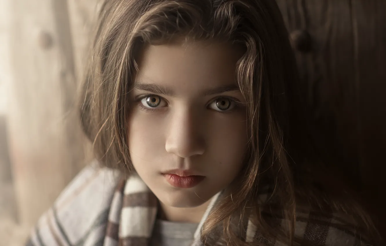 Фото обои фото, портрет, девочка