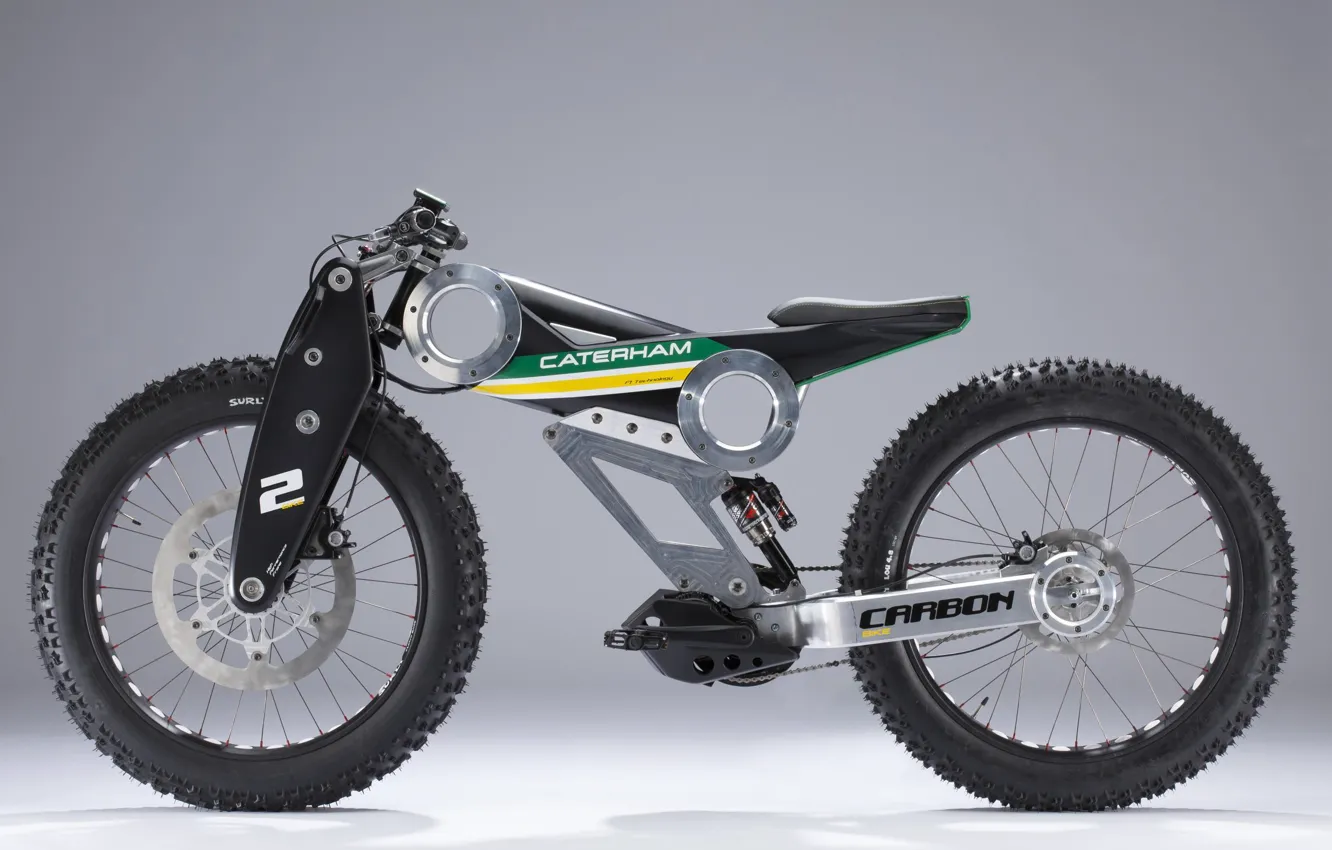 Фото обои велосипед, Caterham, Carbon e-bike
