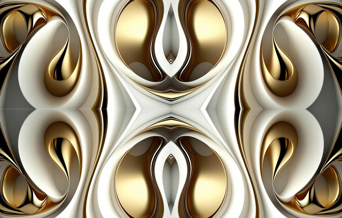 Фото обои design, art, patern, fractal art