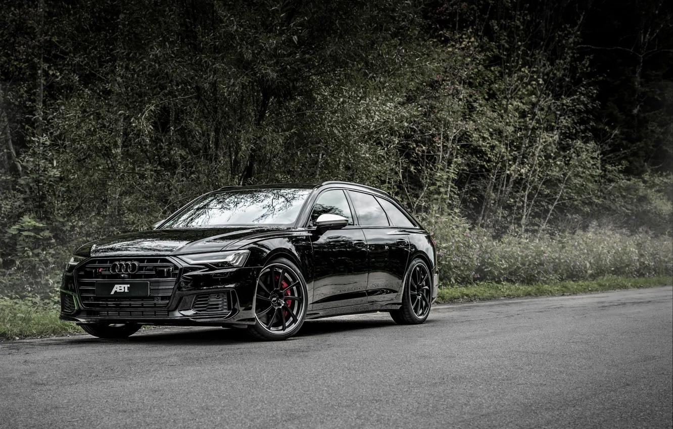 Фото обои Audi, TDI, ABT, универсал, Avant, 2019, Audi S6