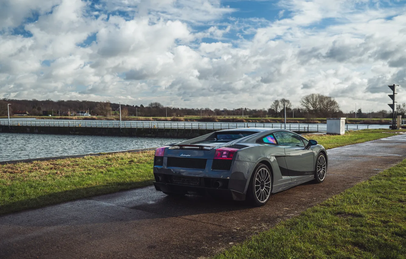 Фото обои black cars, Lamborghini Gallardo, Lamborghini Gallardo Superleggera