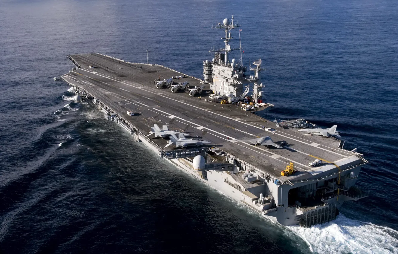 Фото обои оружие, авианосец, USS Harry S. Truman