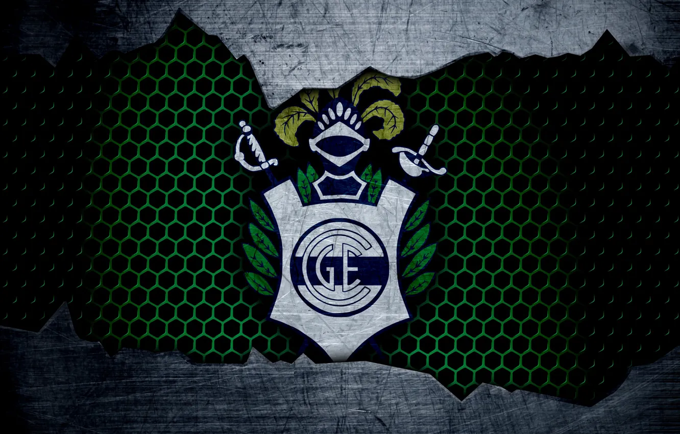 Фото обои wallpaper, sport, logo, football, Gimnasia La Plata