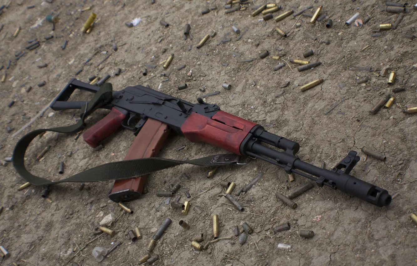 Фото обои оружие, автомат, Калашникова, АКС