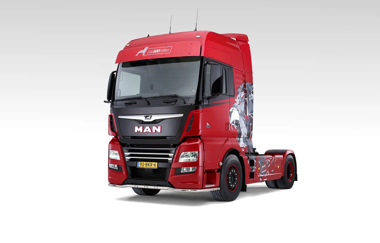 Фото обои tgx, man tgx, lion 500 edition, Man Trucks