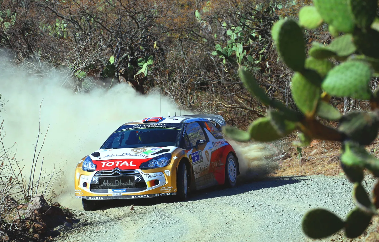 Фото обои Mexico, DS3, WRC, Rally, Mads Ostberg