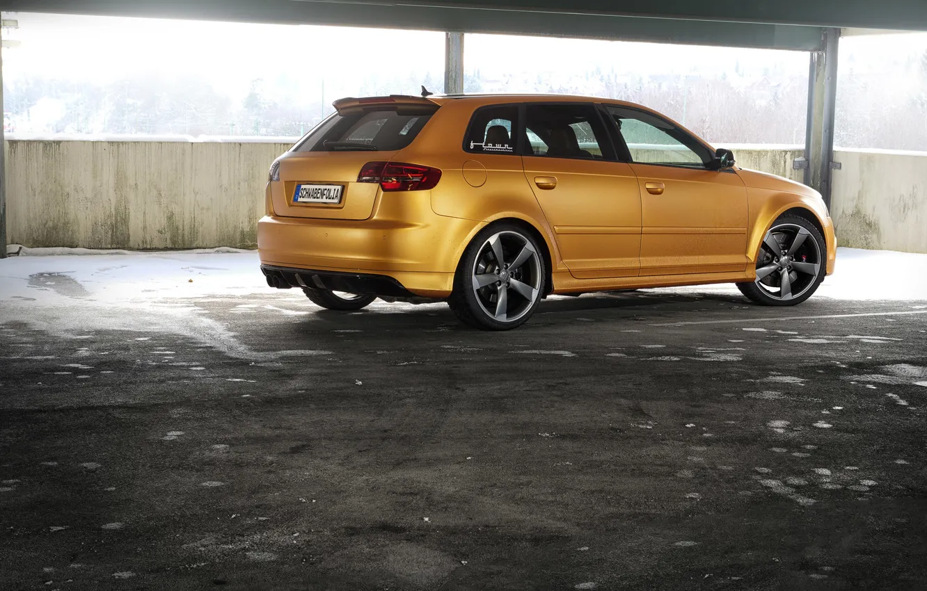 Фото обои car, авто, Audi, тюнинг, tuning, Spirtback, Schwabenfolia, RS3
