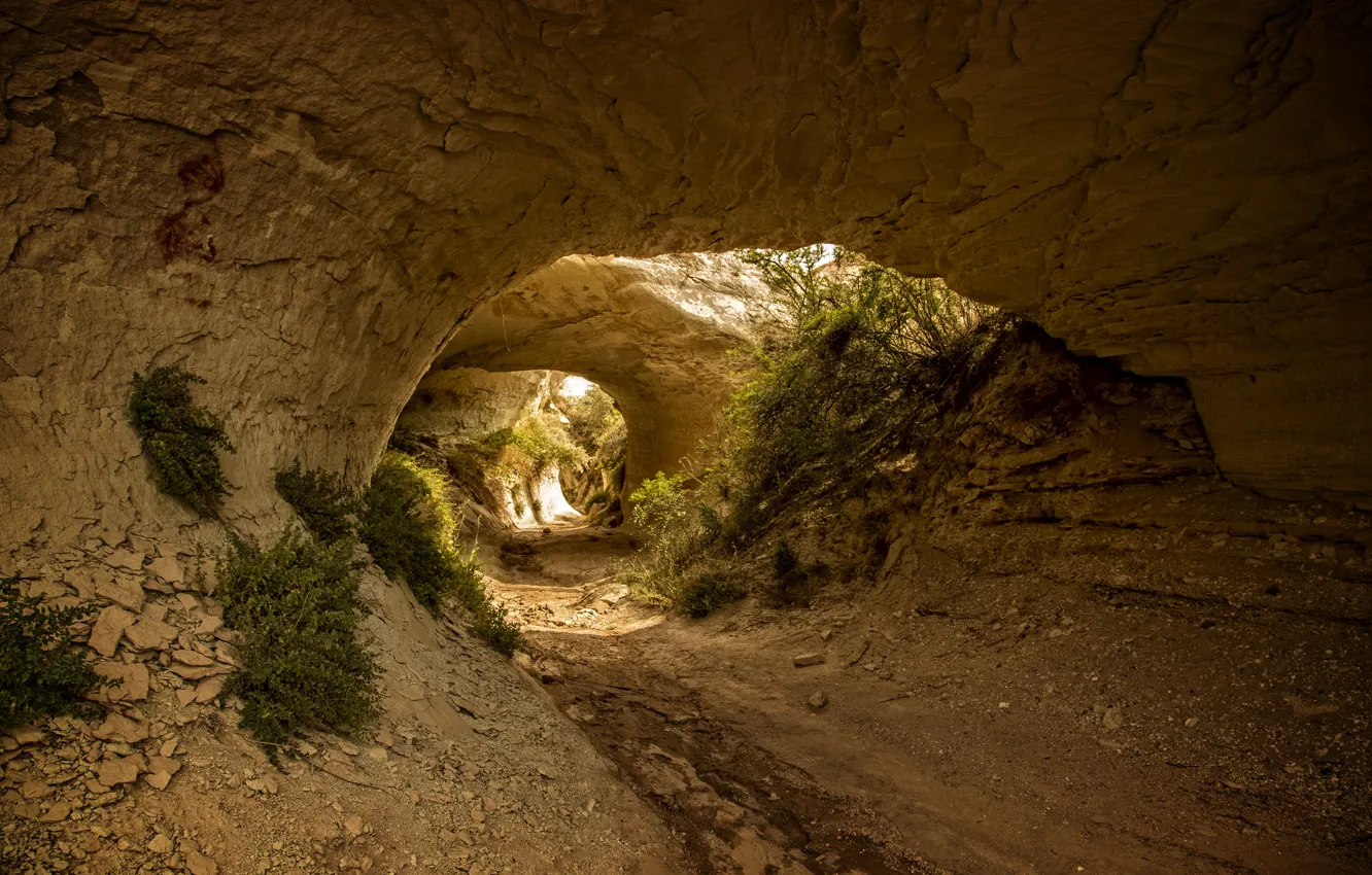 Фото обои yellow, Turkey, Cappadocia, cave, Kide FotoArt