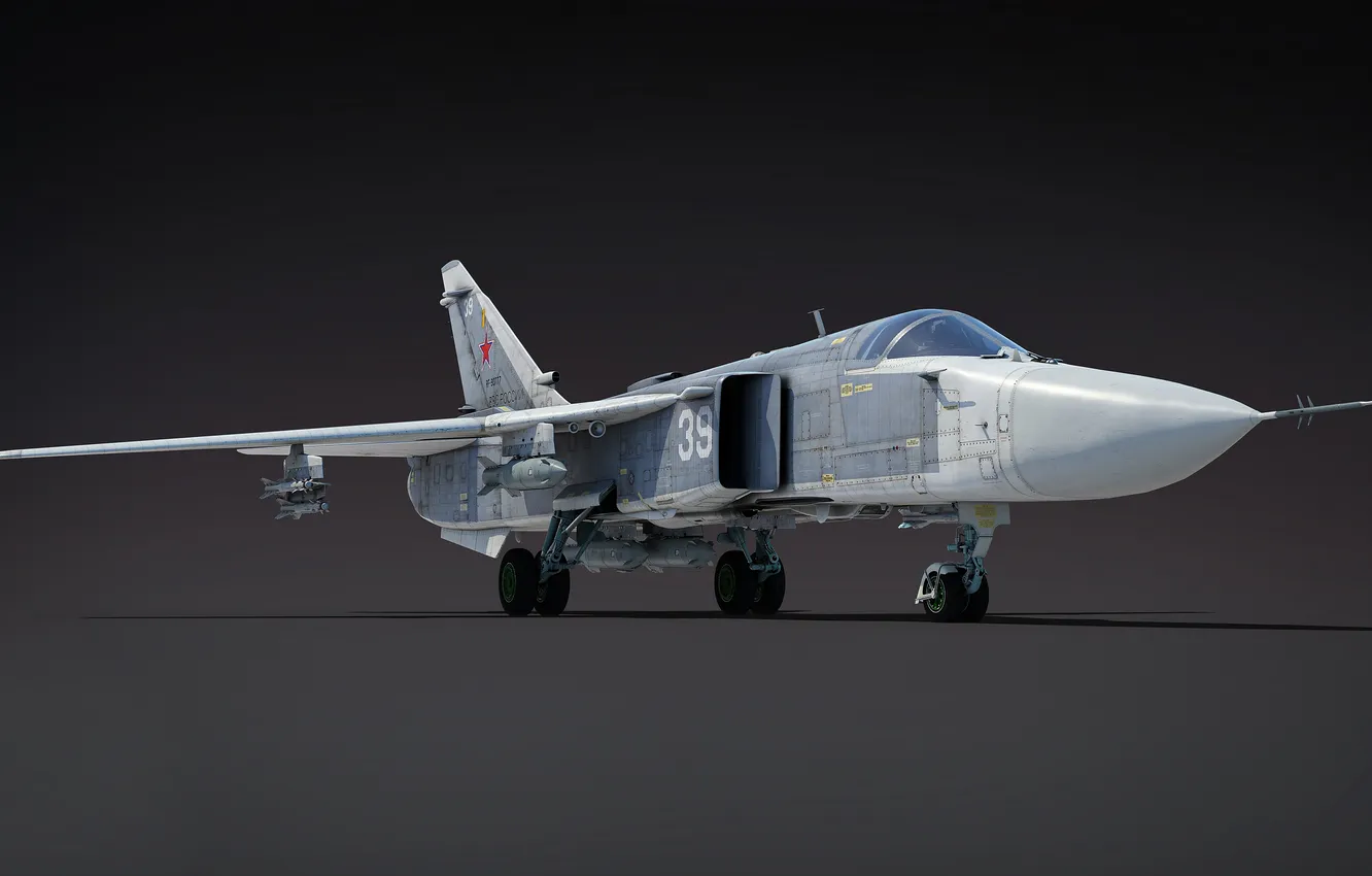 Фото обои СССР, Су-24М, Фронтовой бомбардировщик, П.О. Сухой