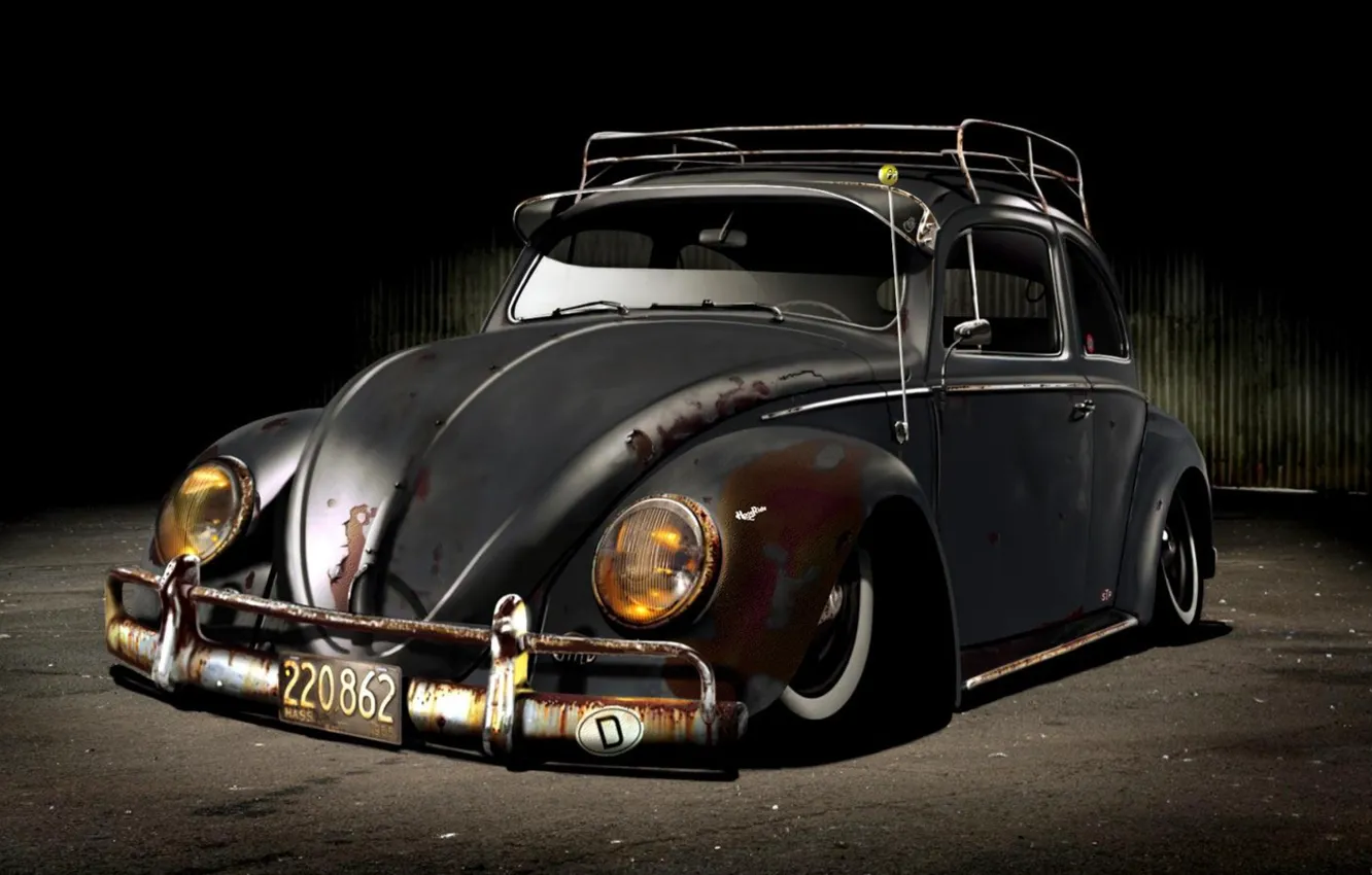Фото обои volkswagen, cars, beetle