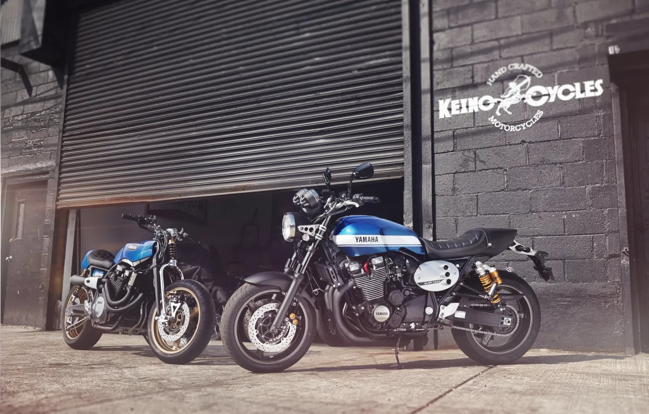Фото обои Yamaha, motorcycle, speed, classic, Moto, 2015, xjr1300
