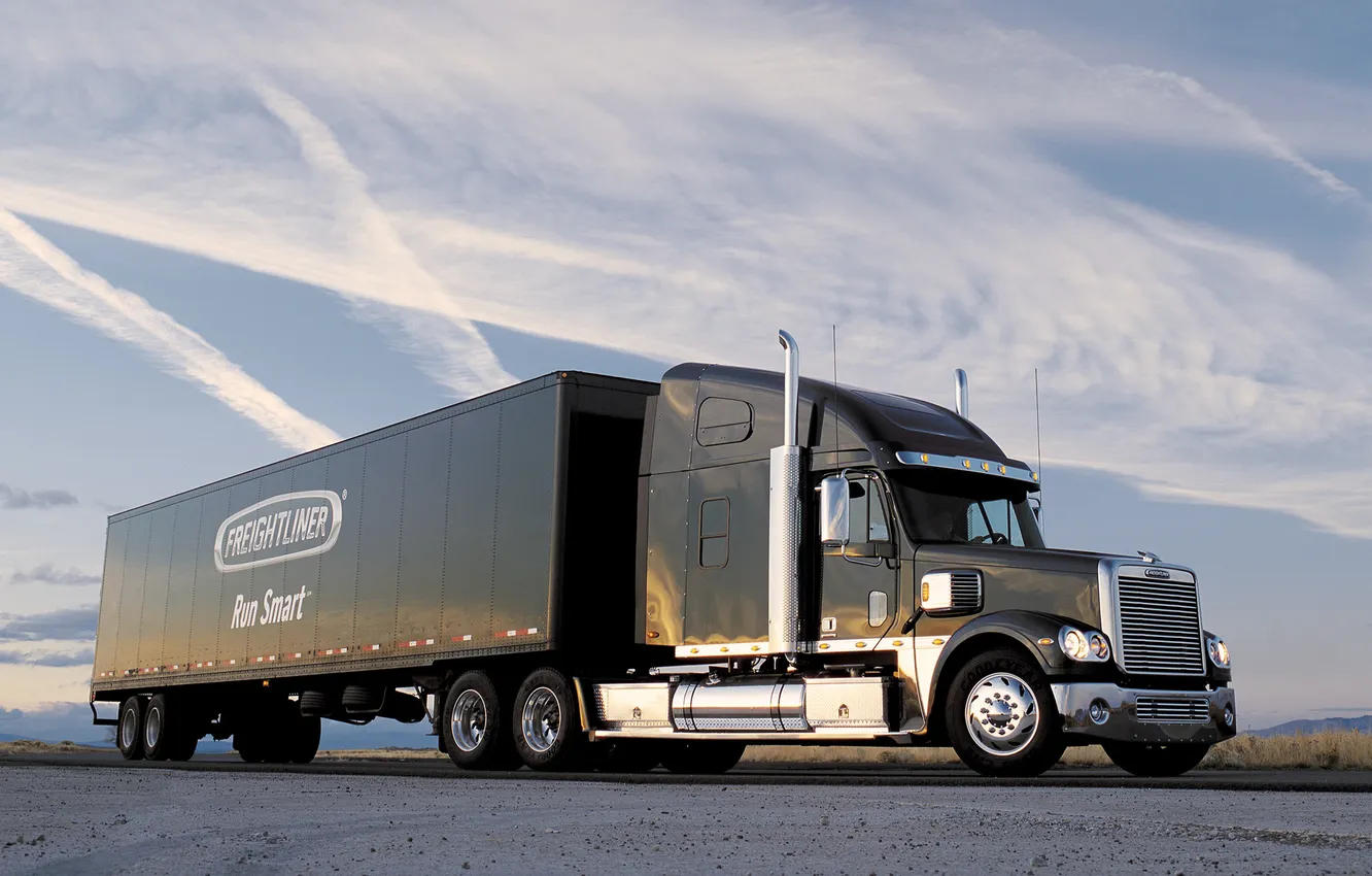 Фото обои грузовик, freightliner, trucks, фура, coronado