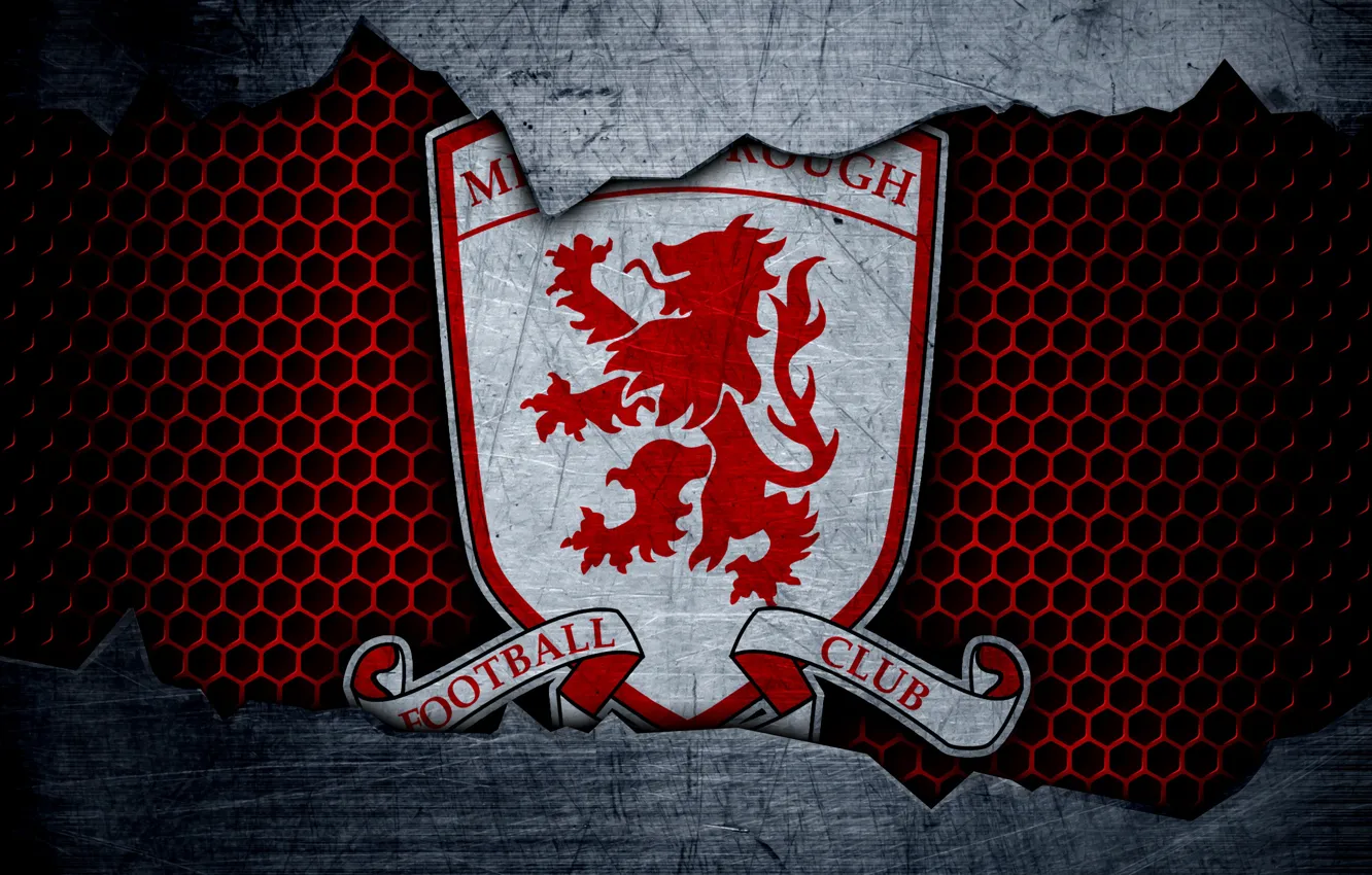 Фото обои wallpaper, logo, football, Sport, Middlesbrough