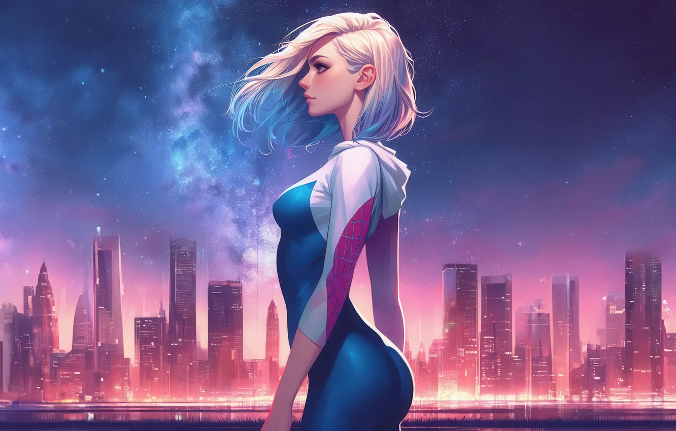 Фото обои Spider-Man, Gwen Stacy, movies