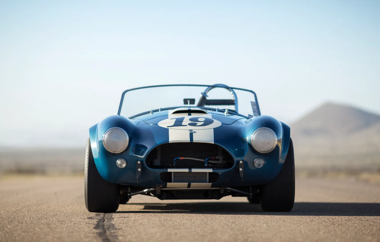 Фото обои Shelby, Cobra, front view, Shelby Cobra 289