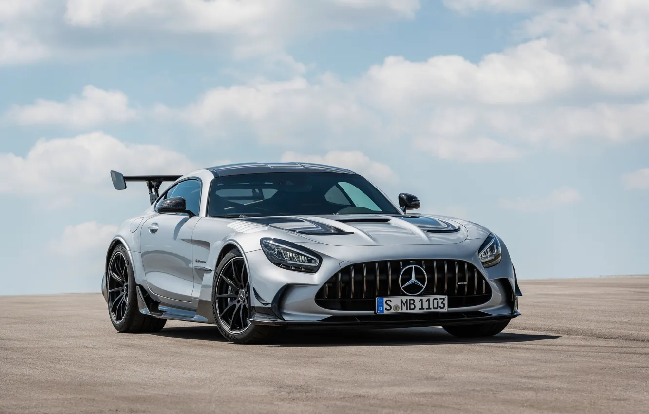 Фото обои Mercedes, AMG, C190, 2020, Worldwide, GT Black Series