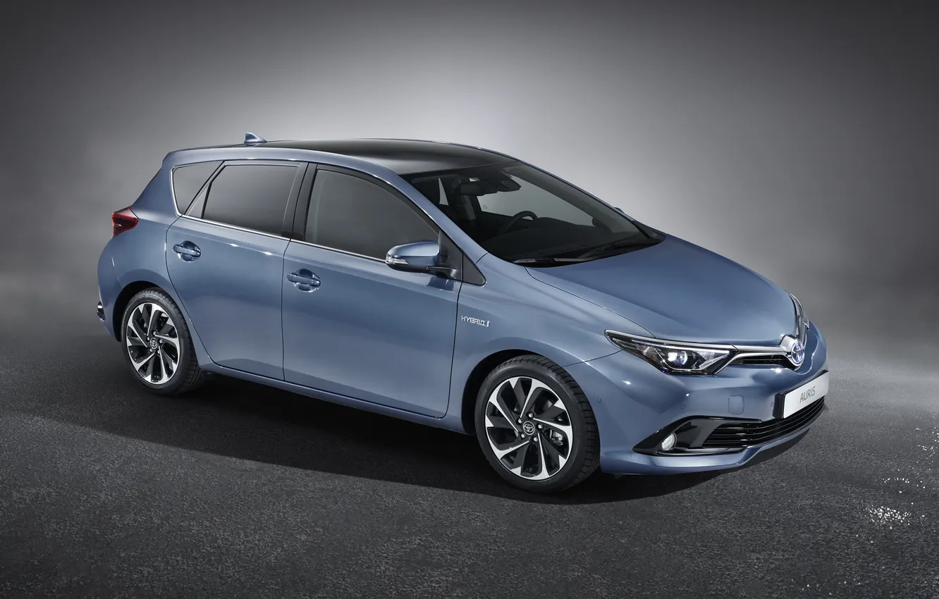 Фото обои Toyota, Hybrid, гибрид, тойота, 2015, аурис, Auris