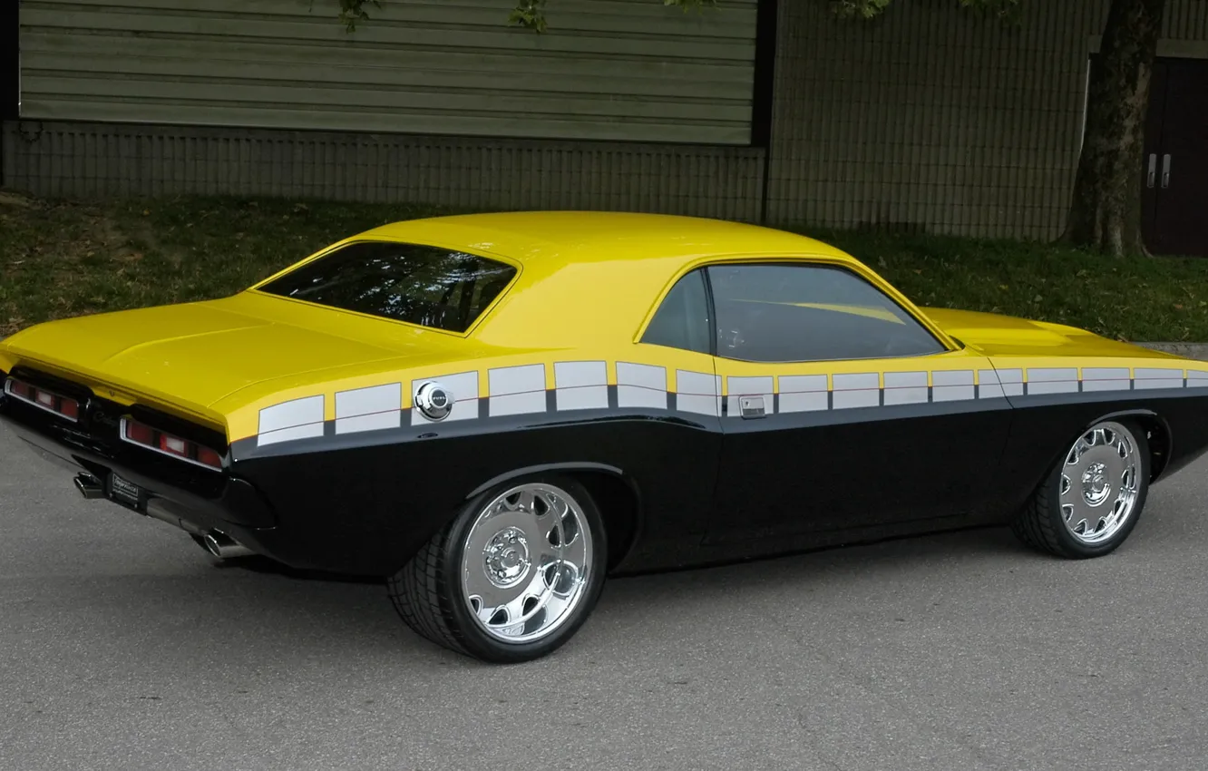 Dodge Challenger 1970 Р¶РµР»С‚С‹Р№