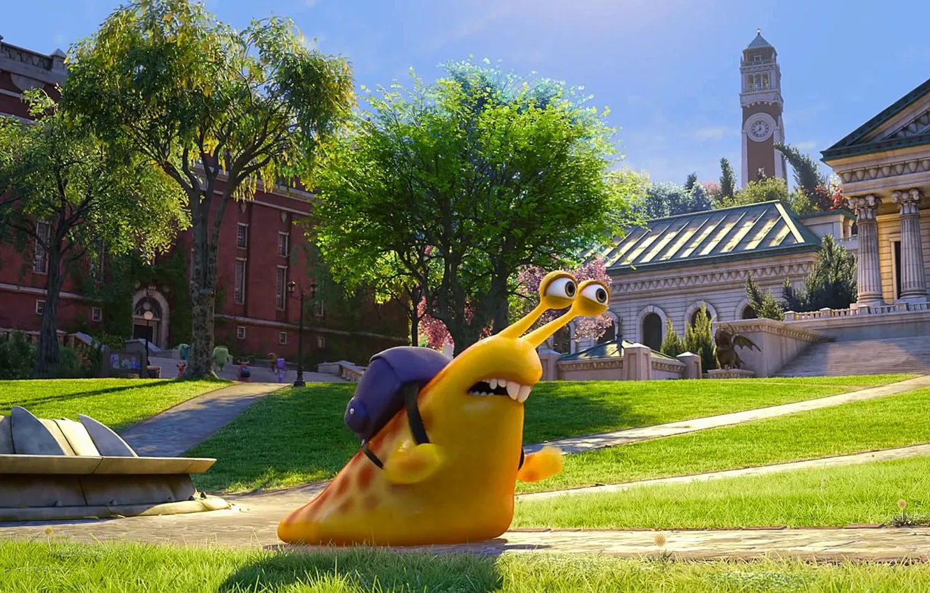 Фото обои animated film, Monsters University, animated movie, Monster SA, Monster S.A.