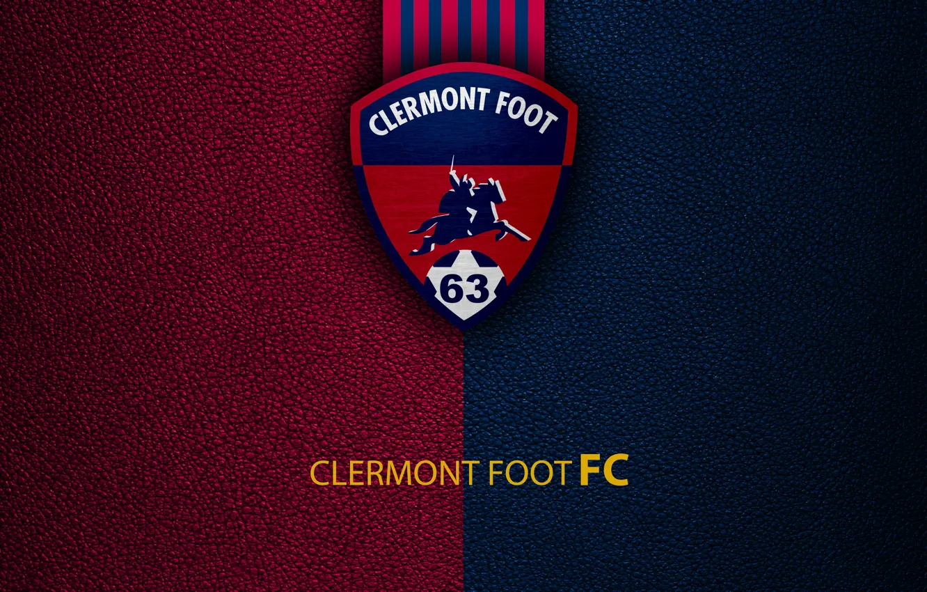 Фото обои wallpaper, sport, logo, football, Ligue 1, Clermont Foot
