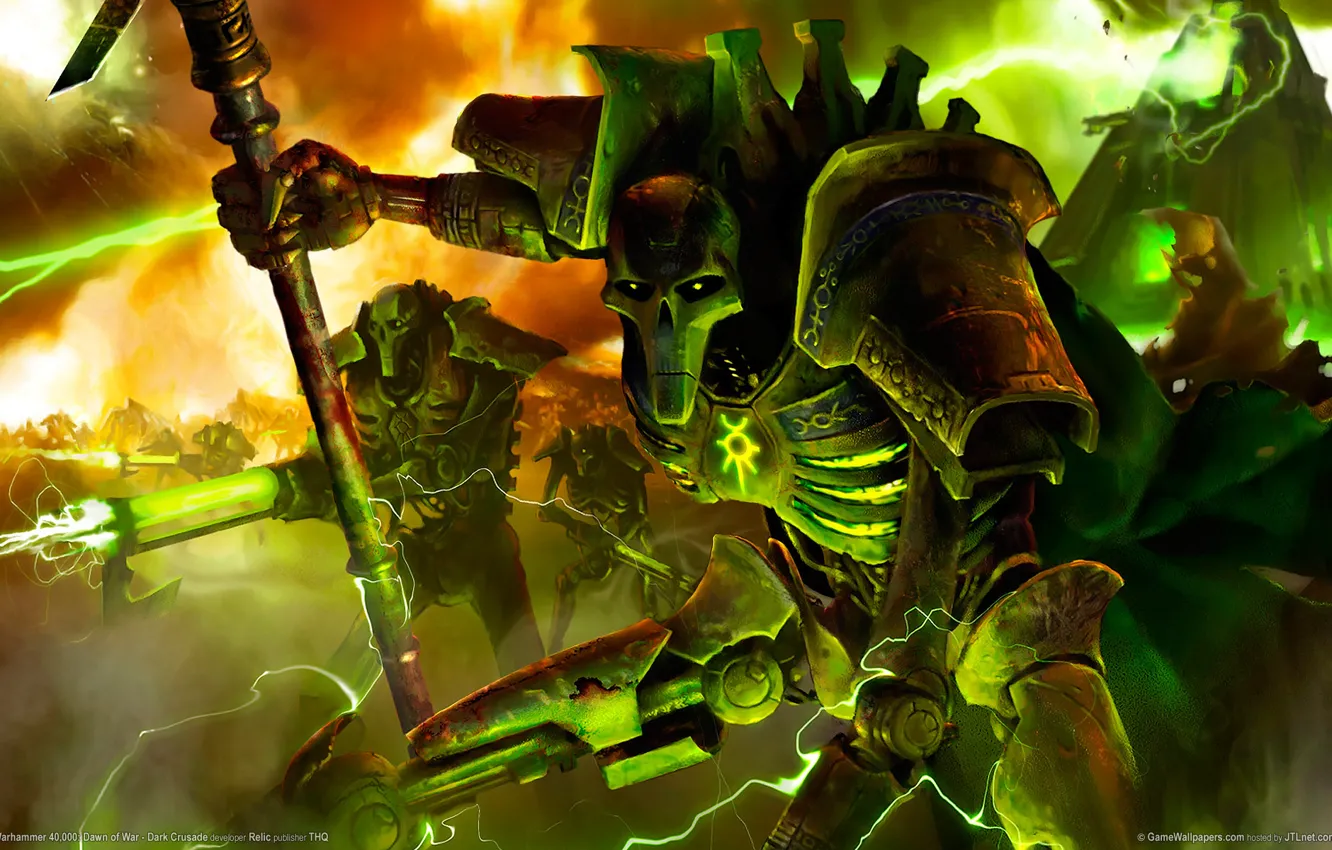 Фото обои Warhammer 40000, Некроны, Necron