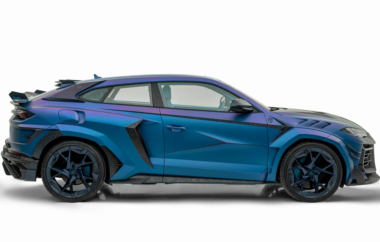 Фото обои вид сбоку, кроссовер, Mansory, Lamborghini Urus, 2023, Venatus Coupe Evo C