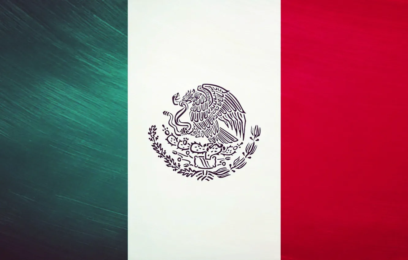 Фото обои Мексика, Флаг, Mexico, Flag
