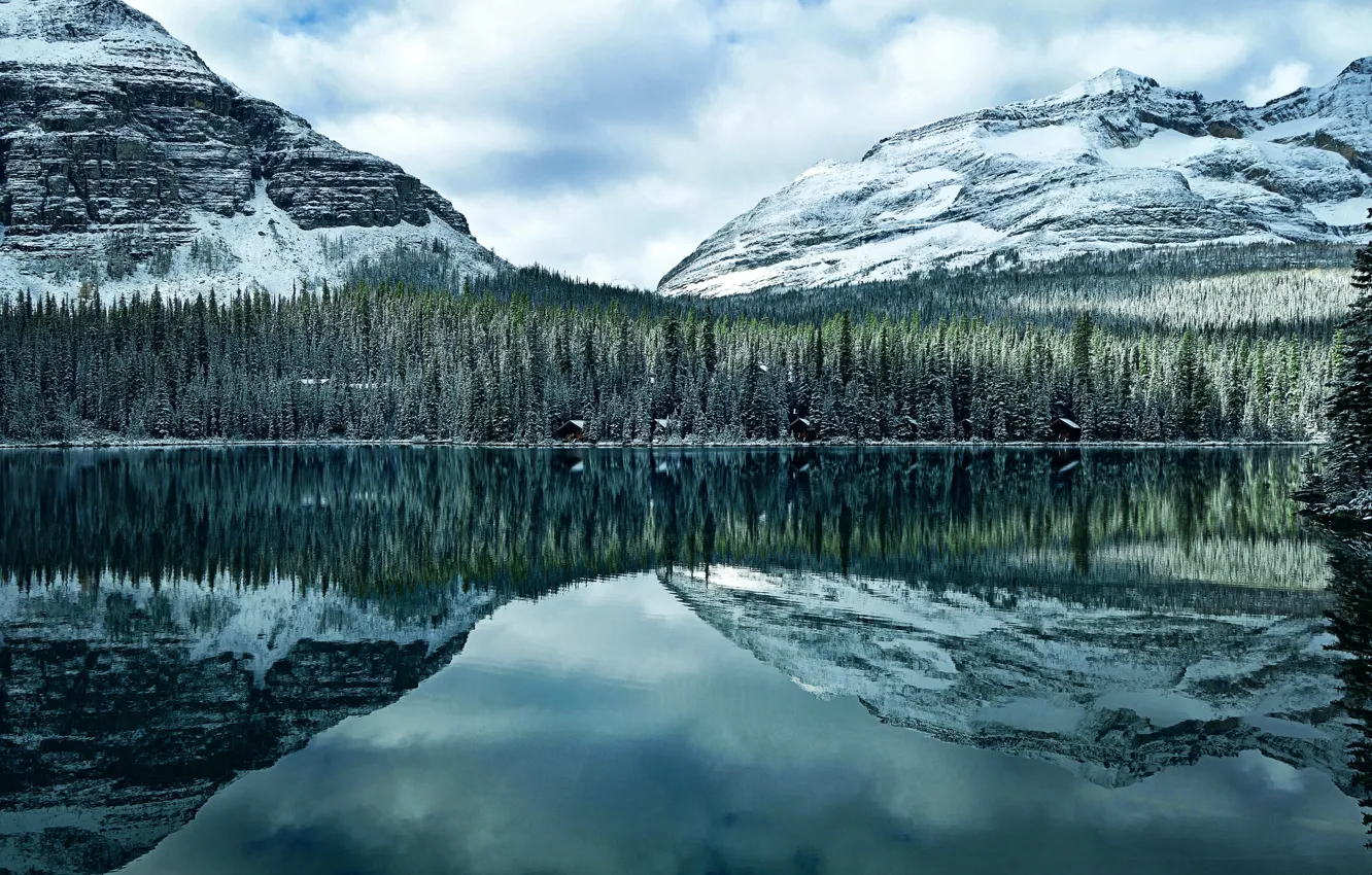 Фото обои Canada, British Columbia, Hector, Lake O'Hara