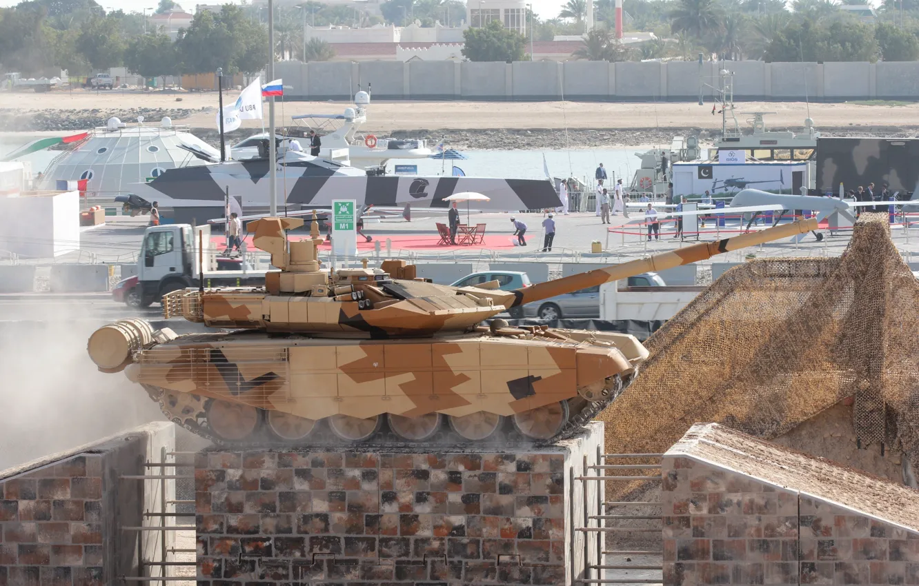 Фото обои танк, Россия, бронетехника, военная техника, tank, Т-90 МС, УВЗ