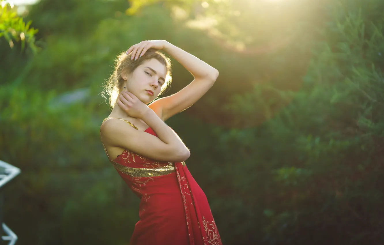 Фото обои model, women, women outdoors