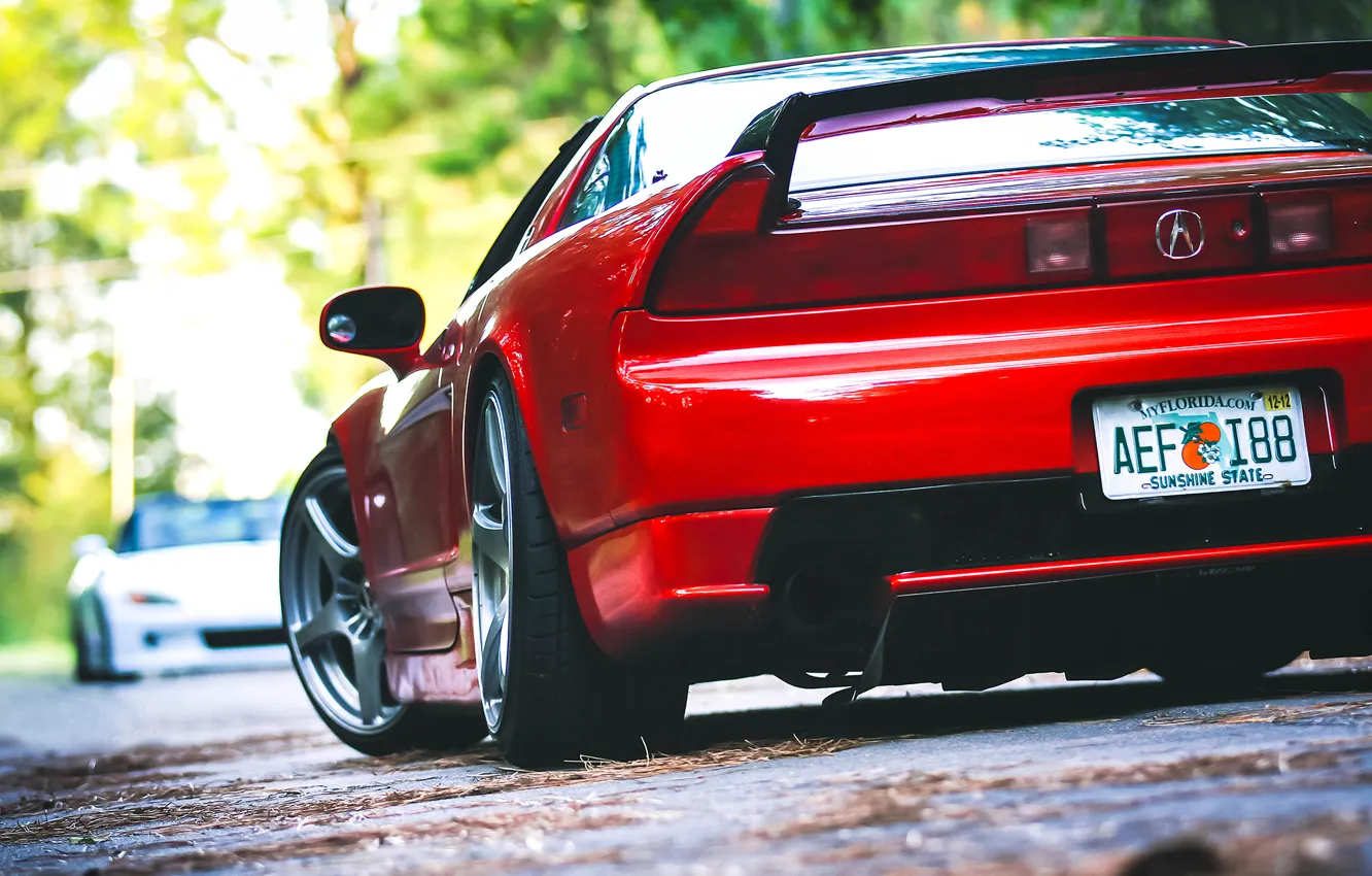 Фото обои red, honda, tuning, nsx, Acura, s2000