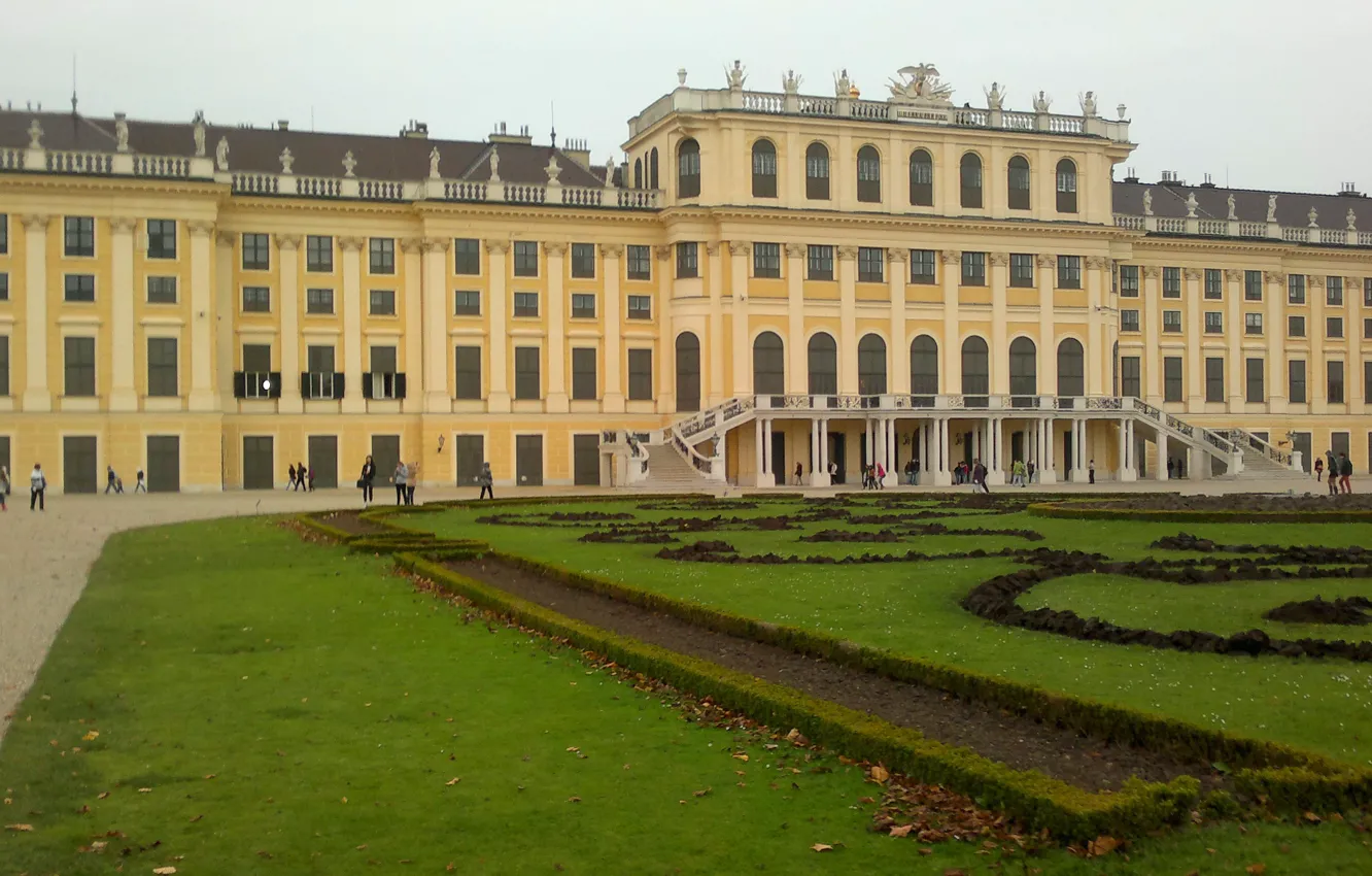 Фото обои Австрия, Вена, Дворец Шеннбрун