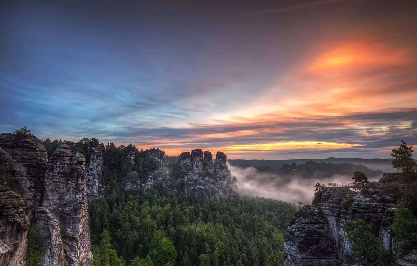 бастай саксонская швейцария