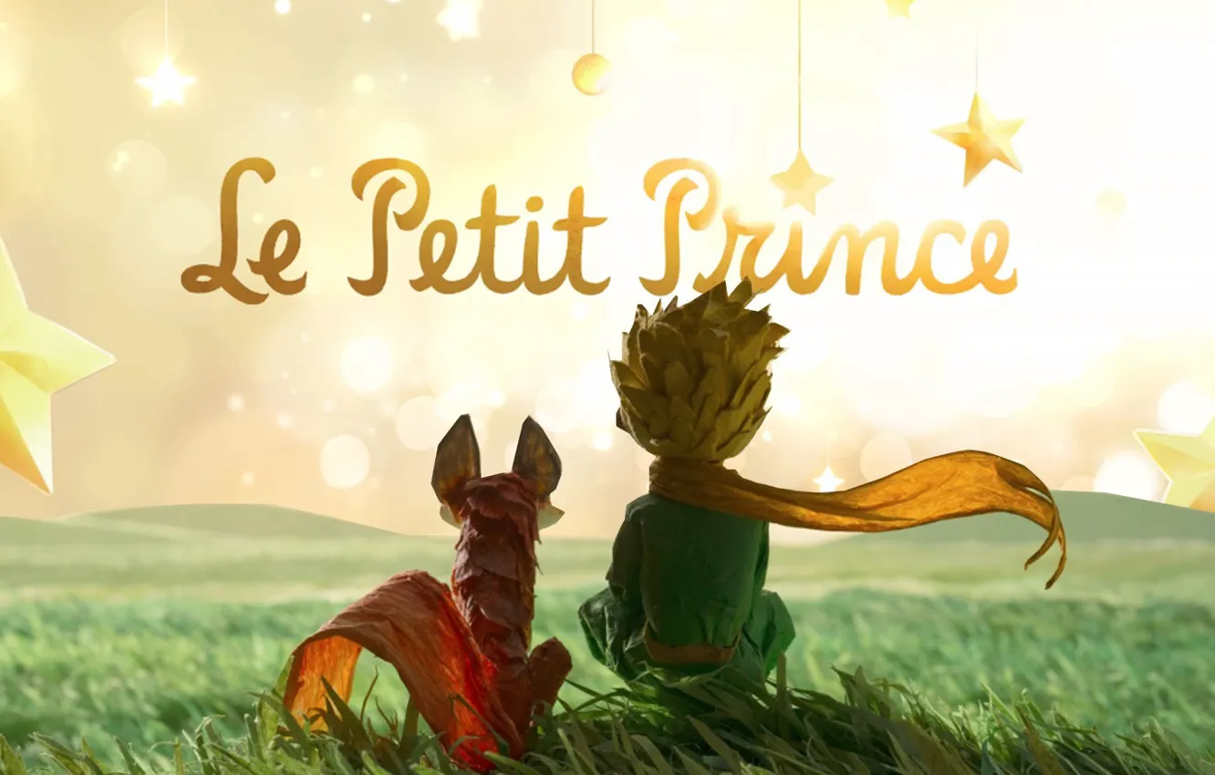 Фото обои мультфильм, лис, маленький принц, la petit prince