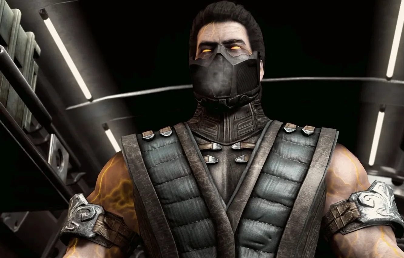 Фото обои Sub-Zero, саб зиро, Mortal Kombat X