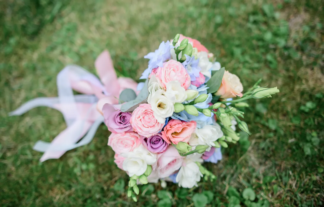 Фото обои цветы, розы, букет, colorful, pink, flowers, bouquet, roses