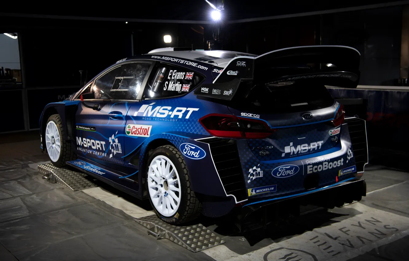 Фото обои ford, wrc, fiesta