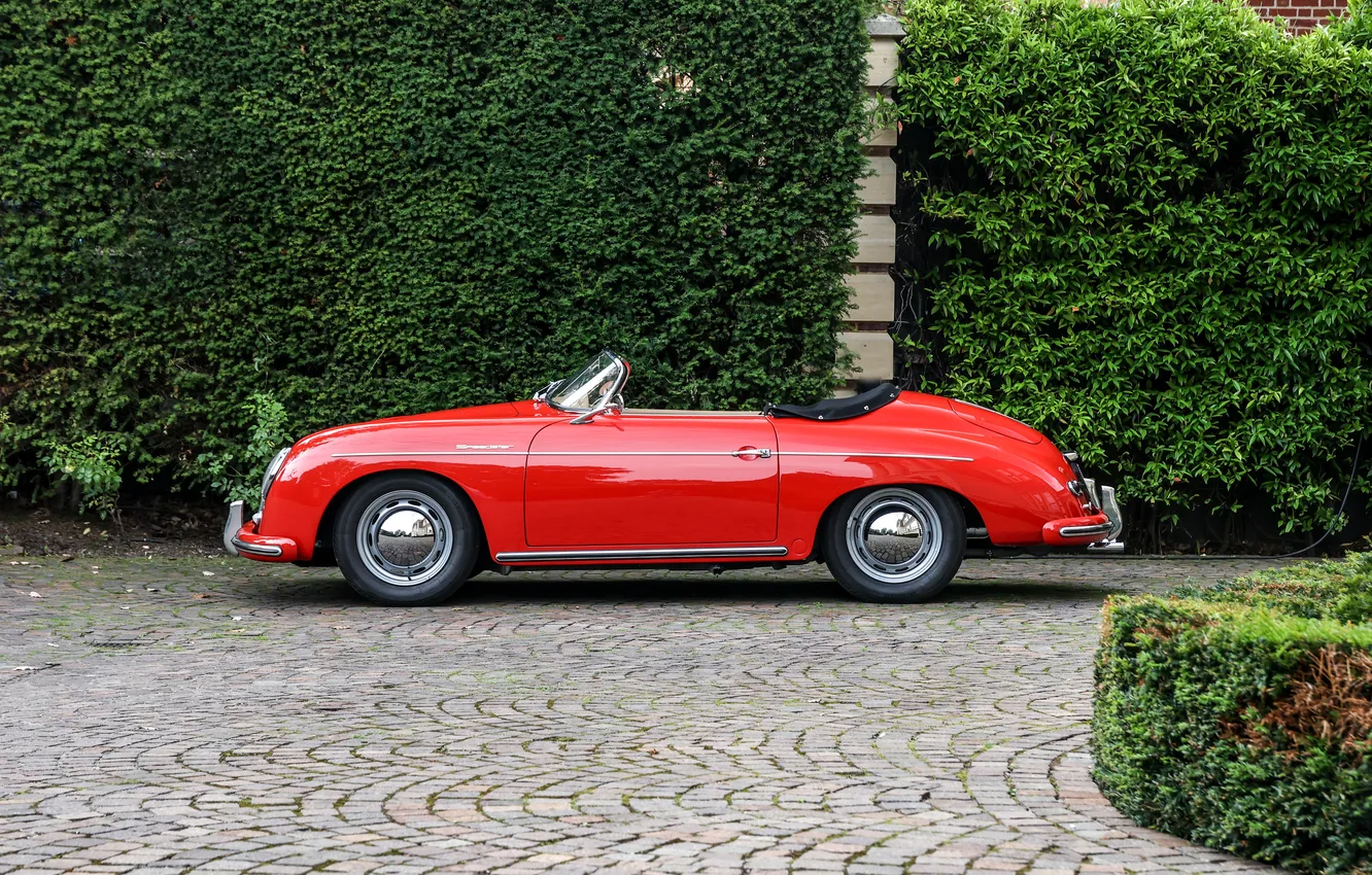 Фото обои Porsche, 1957, 356, Porsche 356A 1600 Speedster