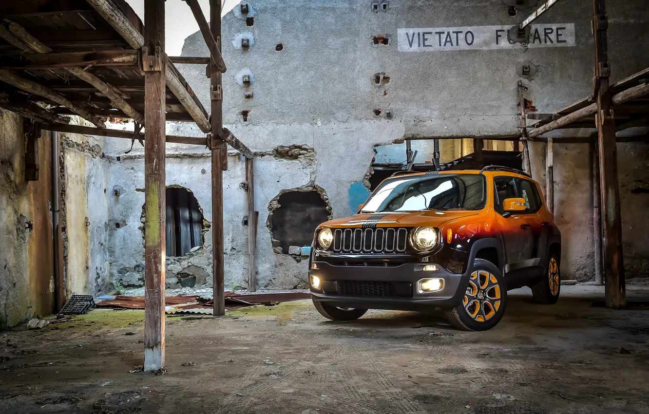 Фото обои джип, Jeep, 2015, Renegade, ренегат, Garage Italia Customs, Montreux Jazz Festival Showcar