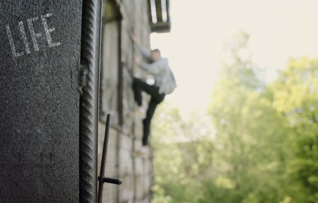 Фото обои человек, экстрим, extreme, dangerous, climbing
