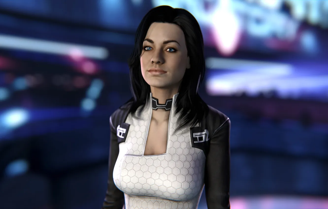 Фото обои Miranda Lawson, Mass Effect, Cerberus Officer