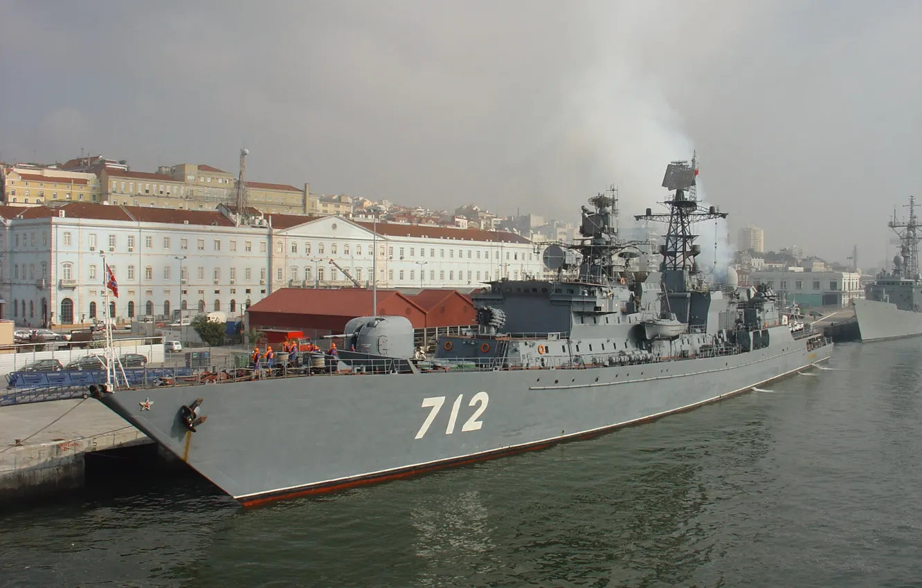Фото обои ВМФ России, Проект 11540, СКР «Неустрашимый»