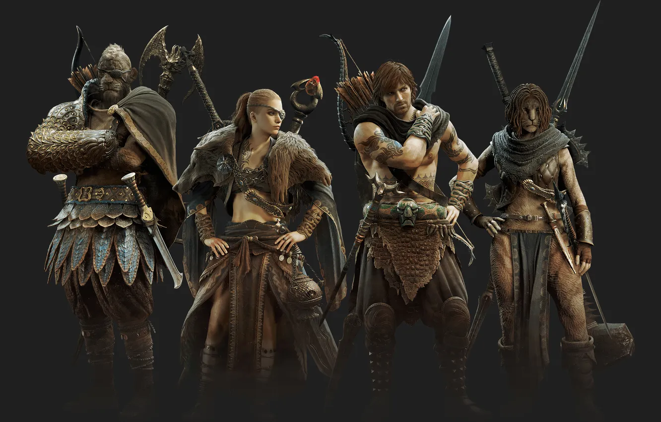 Фото обои игра, класс, персонаж, Ратник, Dragon's Dogma 2