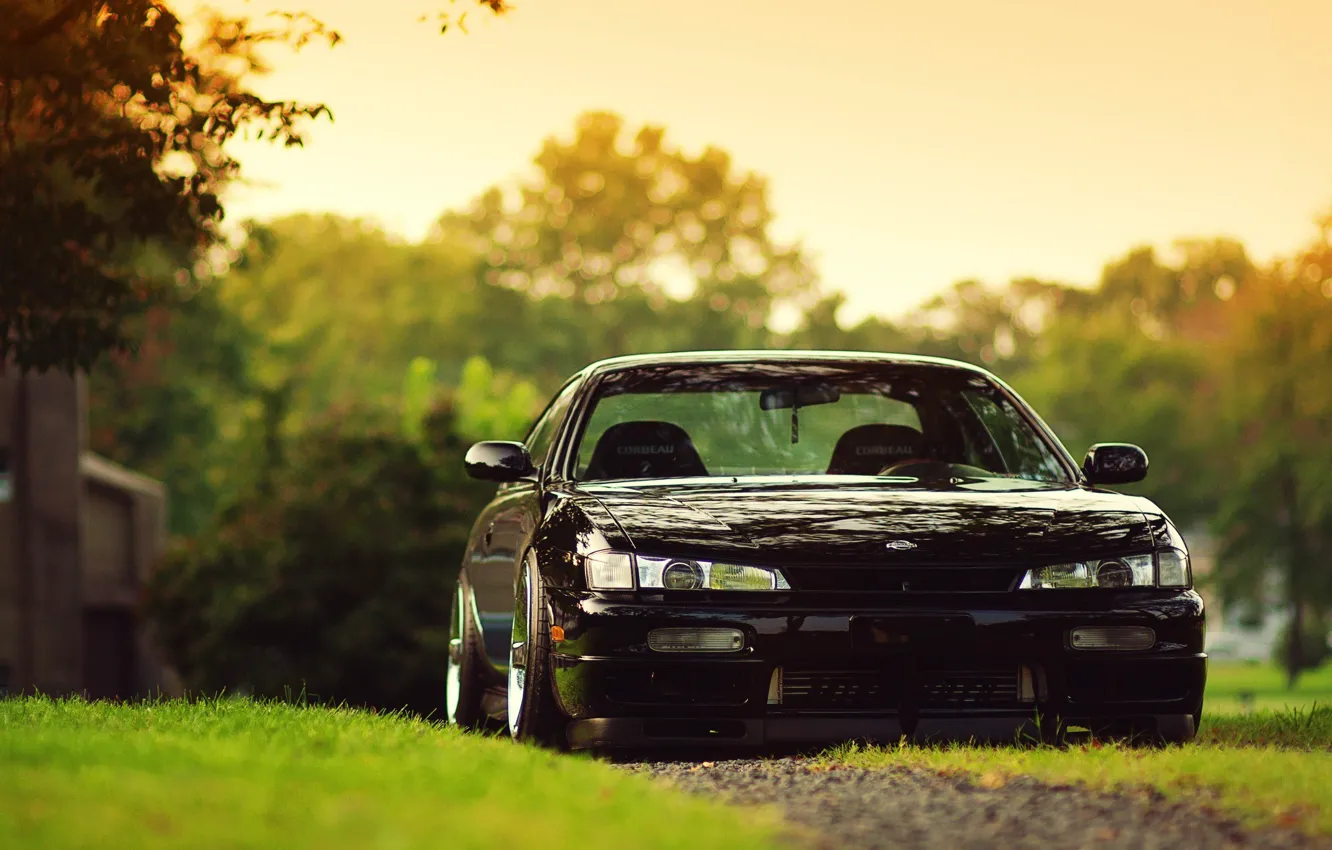 Фото обои Silvia, Nissan, S14