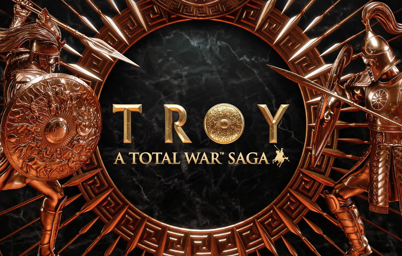 Фото обои Игра, Game, SEGA, The Creative Assembly, Strategy, Стратегия, Total War Saga Troy