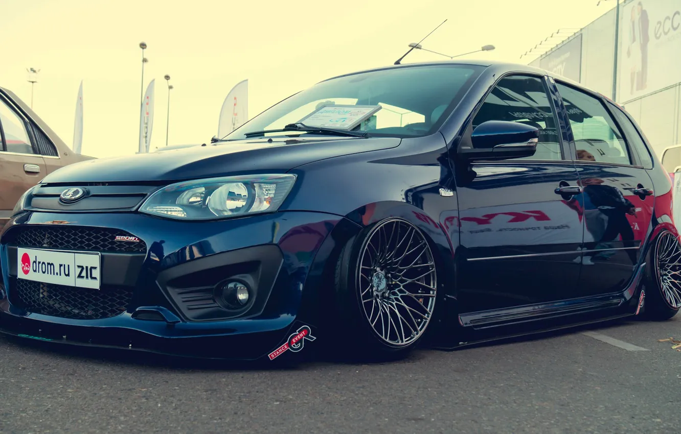 Фото обои car, Russia, Lada, tuning, Kalina Sport, Lada Kalina Sport