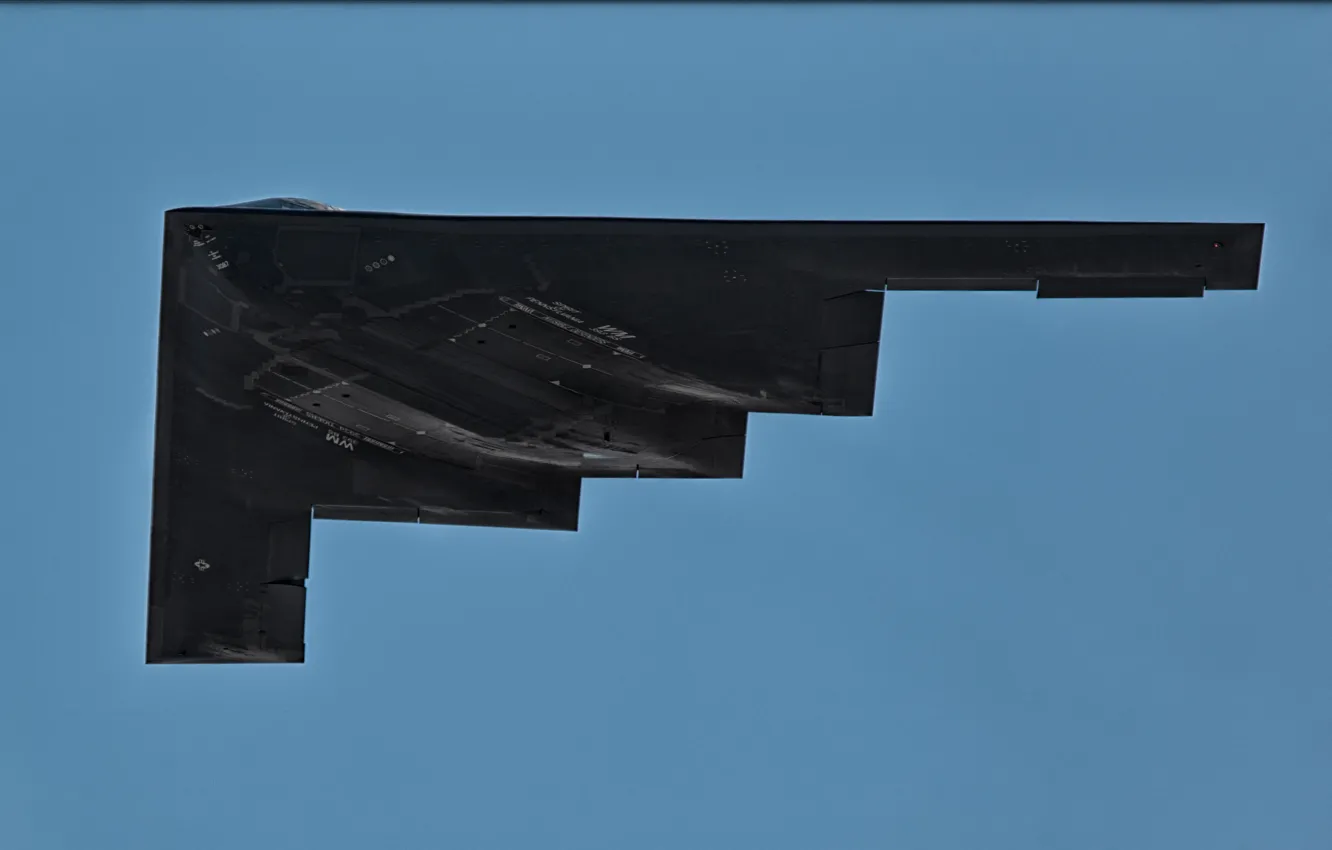 Фото обои Spirit, бомбардировщик, стратегический, B-2A