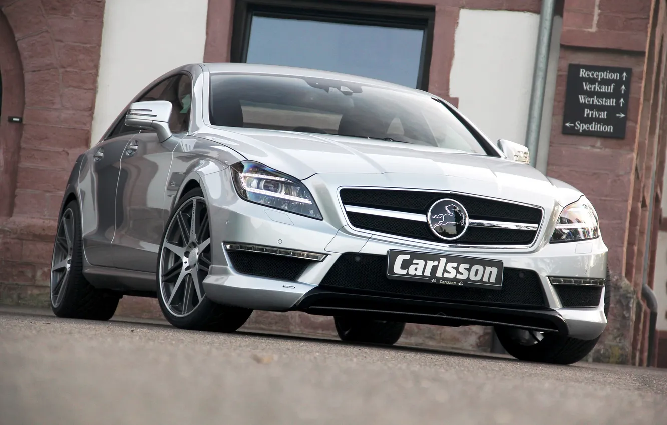 Фото обои Mercedes, мерседес, 2011, Carlsson, C218, CLS 500