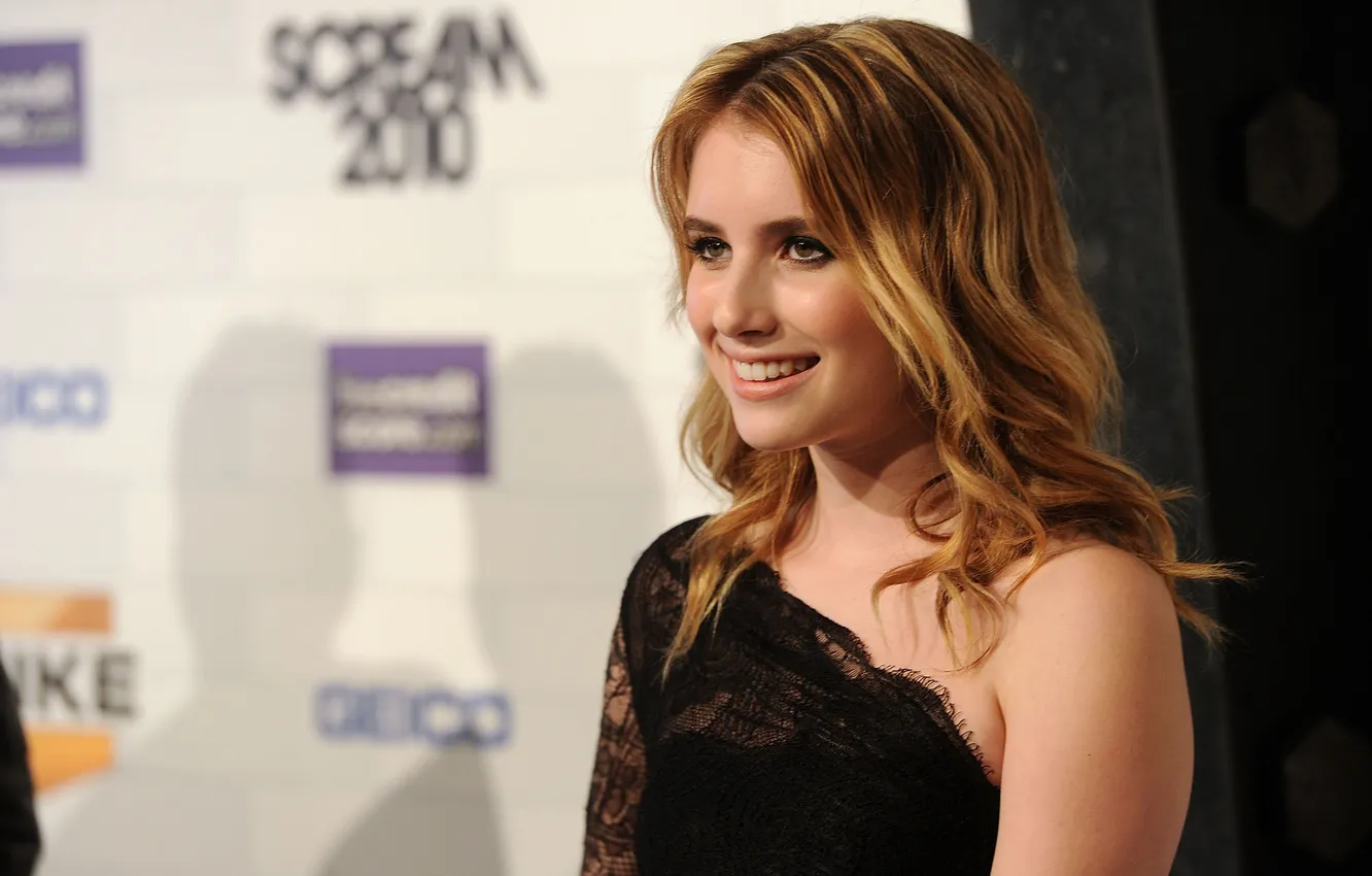 Фото обои девушка, улыбка, актриса, знаменитость, Emma Roberts, Эмма Робертс