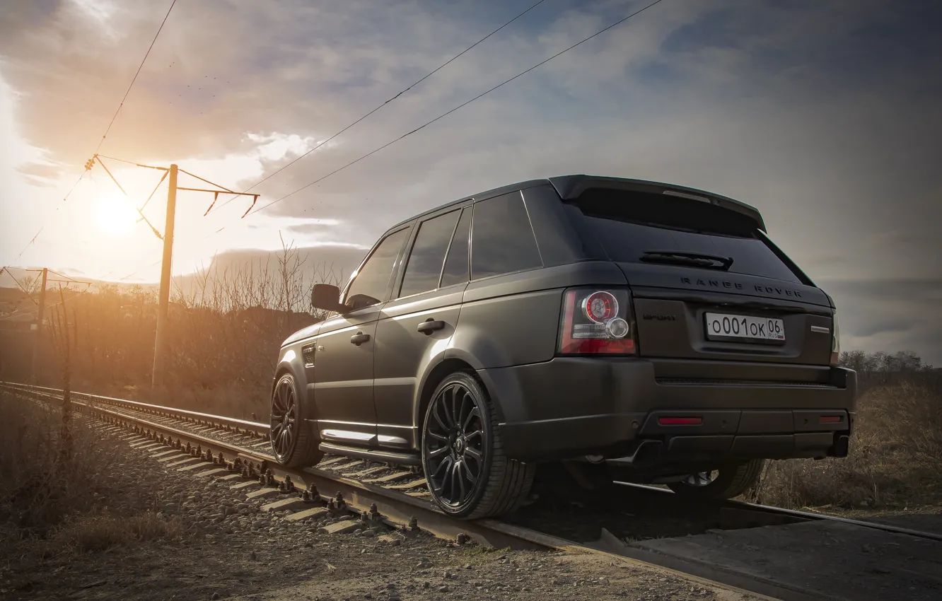Фото обои Land Rover, Range Rover Sport, ленд ровер, Range rover, рейндж ровер, ингушетия, Ingushetia, magas, рейндж …